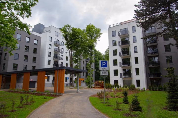 Korterelamute arendusprojekt Kuldiga Park Riias