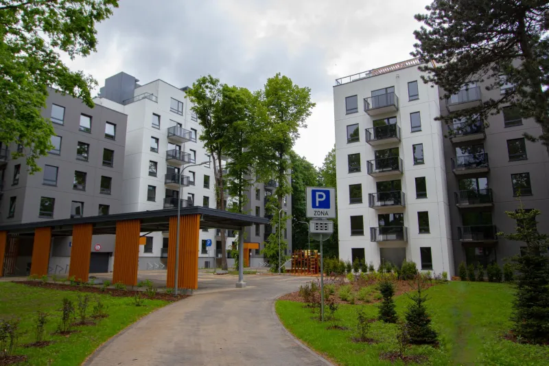 Korterelamud Lätis Kuldigas
